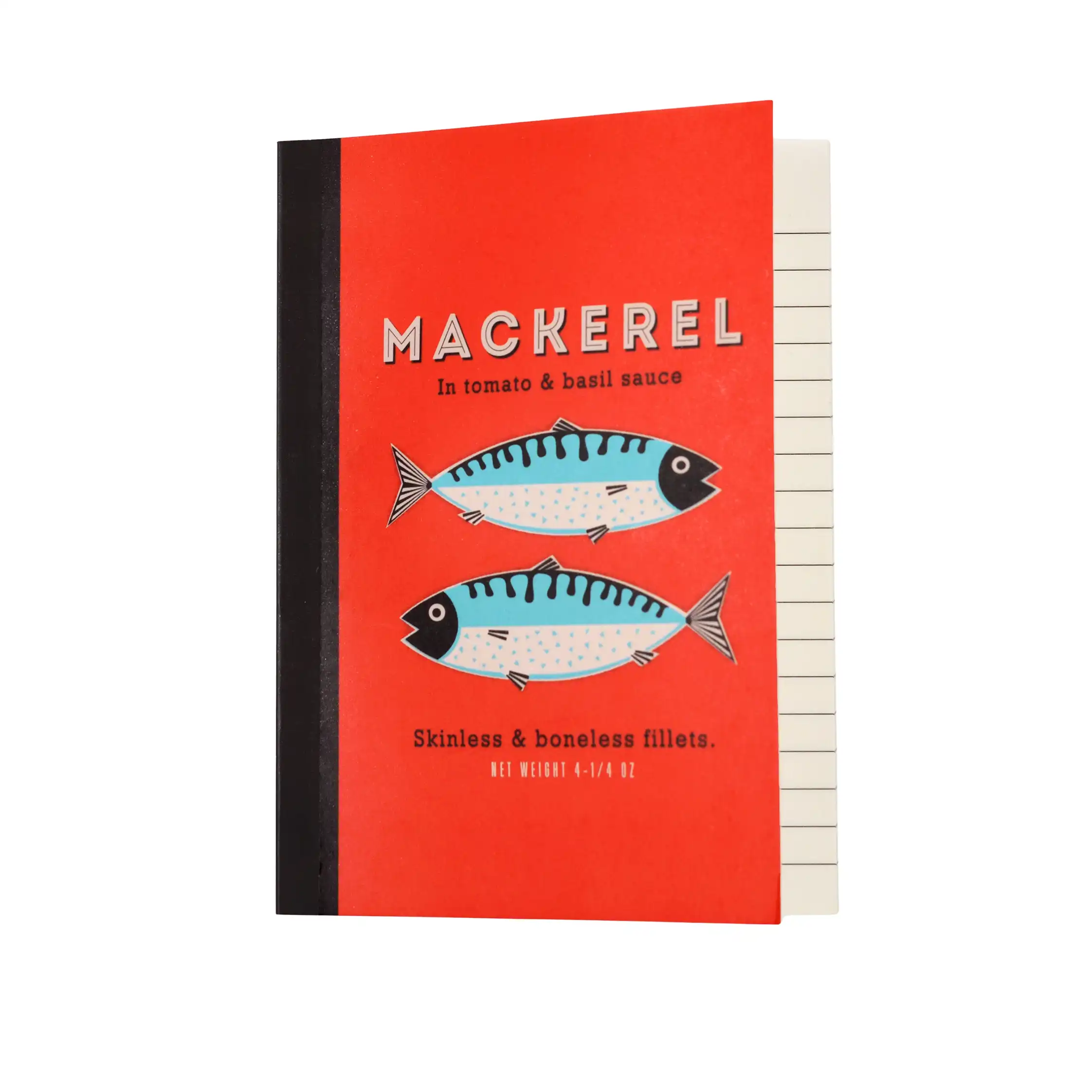 carnet ligné a6 mackerel