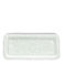 rectangular enamel trinket tray - light grey