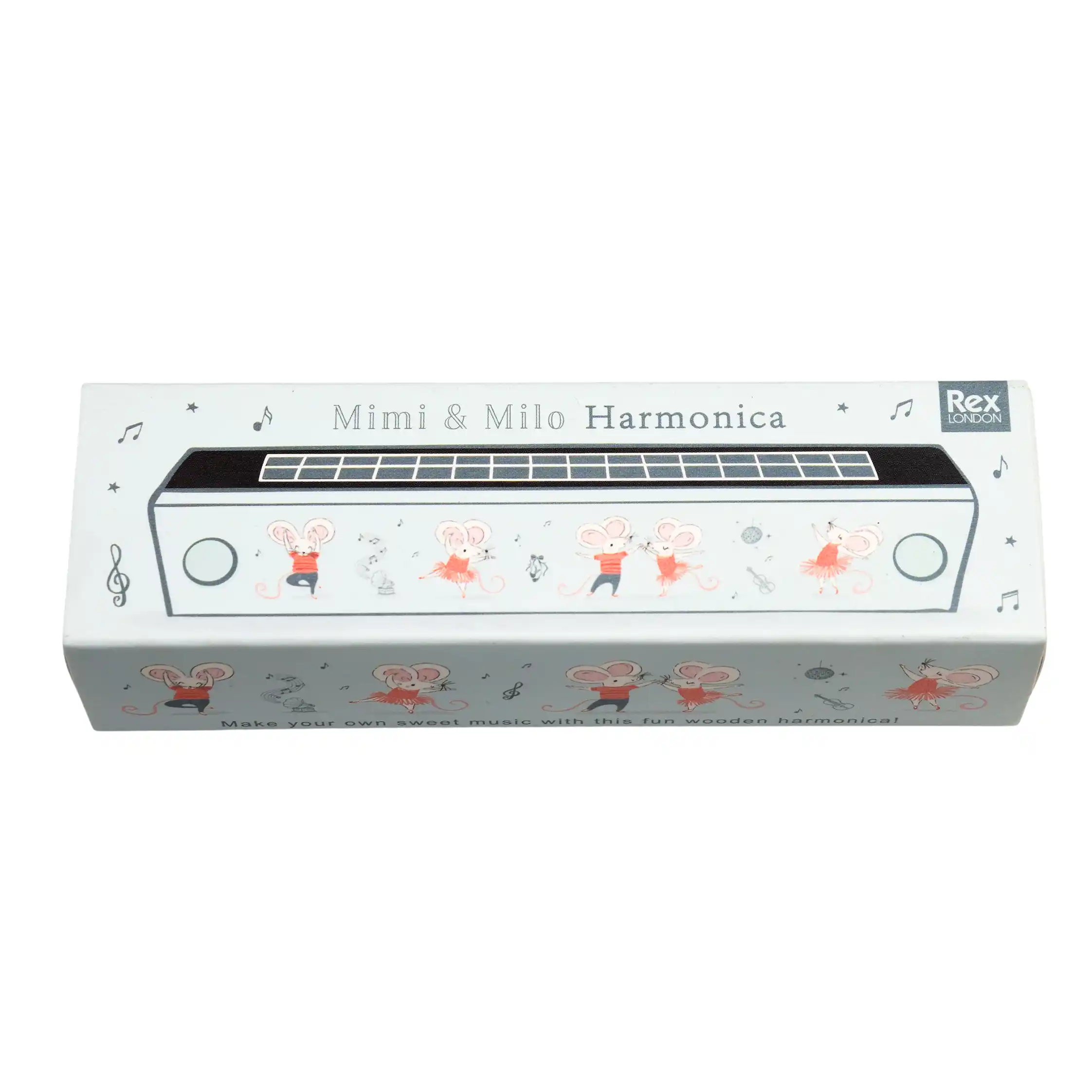 wooden harmonica - mimi and milo