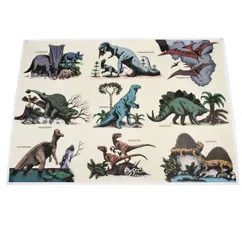 glow in the dark poster - prehistoric land glow in the dark poster - prehistoric land