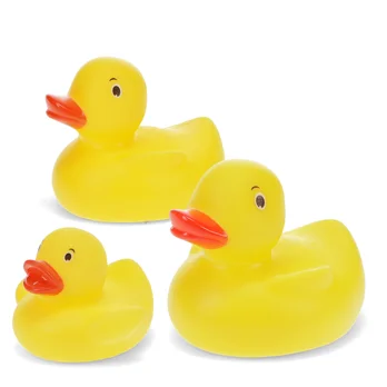 bath toys (set of 3) - ducks (yellow) bath toys (set of 3) - ducks (yellow)