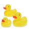 jouets de bain (lot de 3) - canards (jaune)