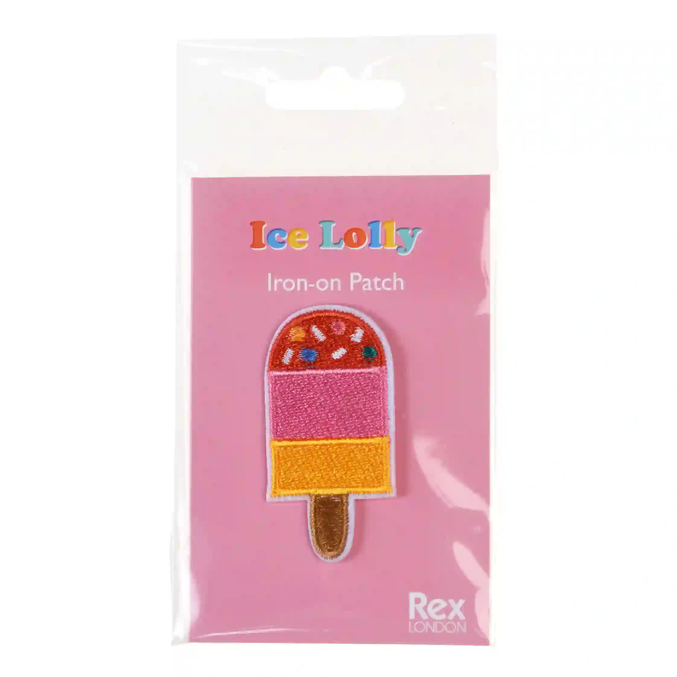 iron on patch - ice lolly