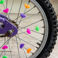 fahrradspeichen-deko mit herzen - fairies in the garden