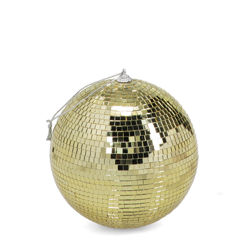 boule disco suspendue (15 cm) - gold