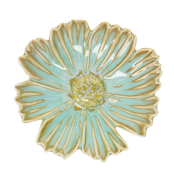 vide-poches en céramique - fleur