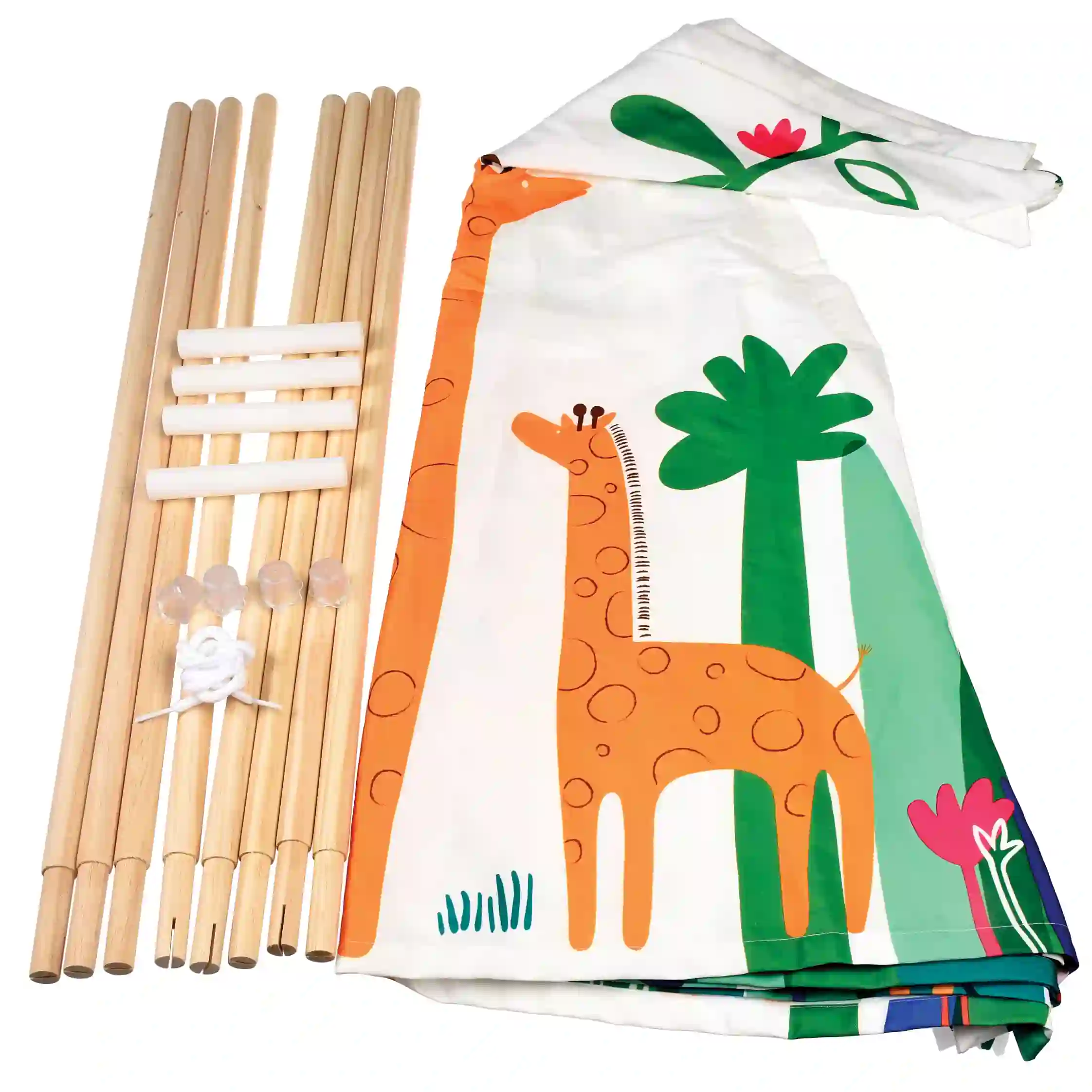 tipi enfant la jungle