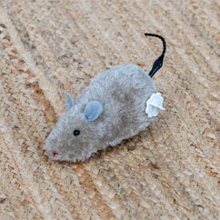 flauschiges aufziehspielzeug – ratte
