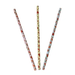 paper straws (pack of 25) - rose