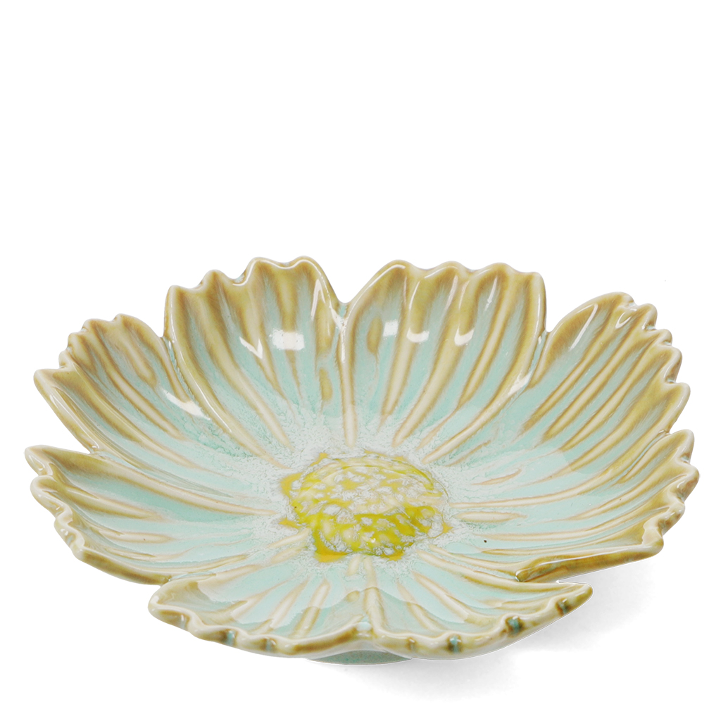 ceramic trinket dish - flower