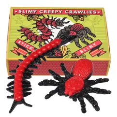 slimy creepy crawlies in a box