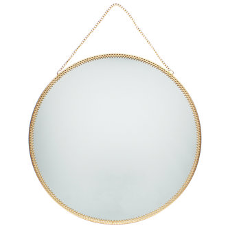 miroir suspendu rond (29cm)