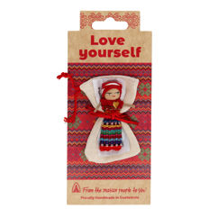 aime-toi poupée d'inquiétude avec sac