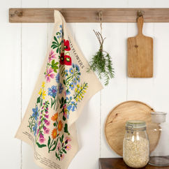 tea towel - wild flowers