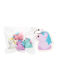 gommes (lot de 4) - licornes