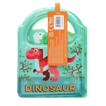 colour changing bath book - baby dinos