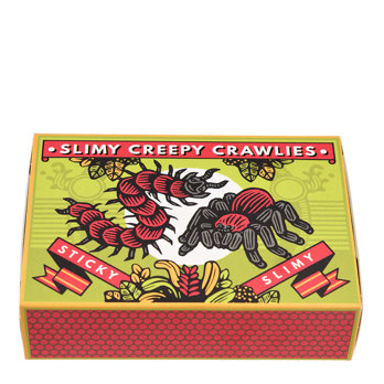slimy creepy crawlies in a box