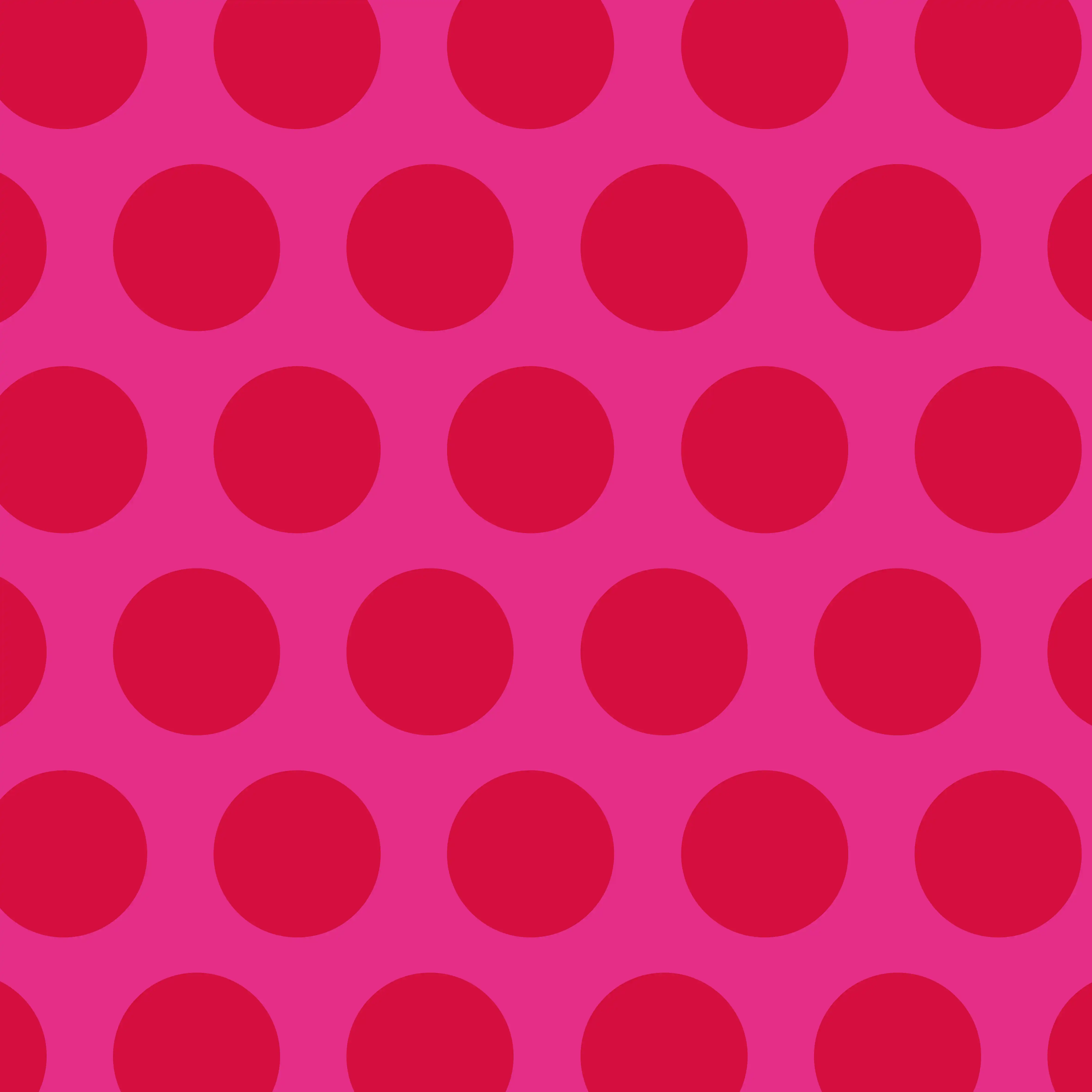 geschenkpapierbögen - rote punkte auf pink
