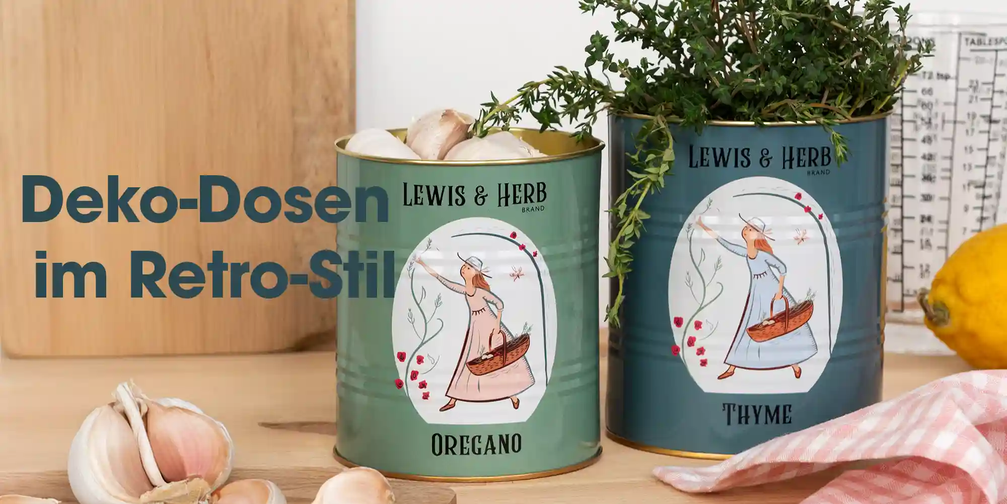 Dekorative Dosen