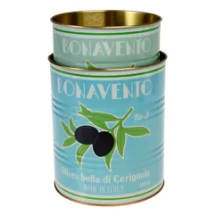 medium storage tins (set of 2) - bonavento medium storage tins (set of 2) - bonavento