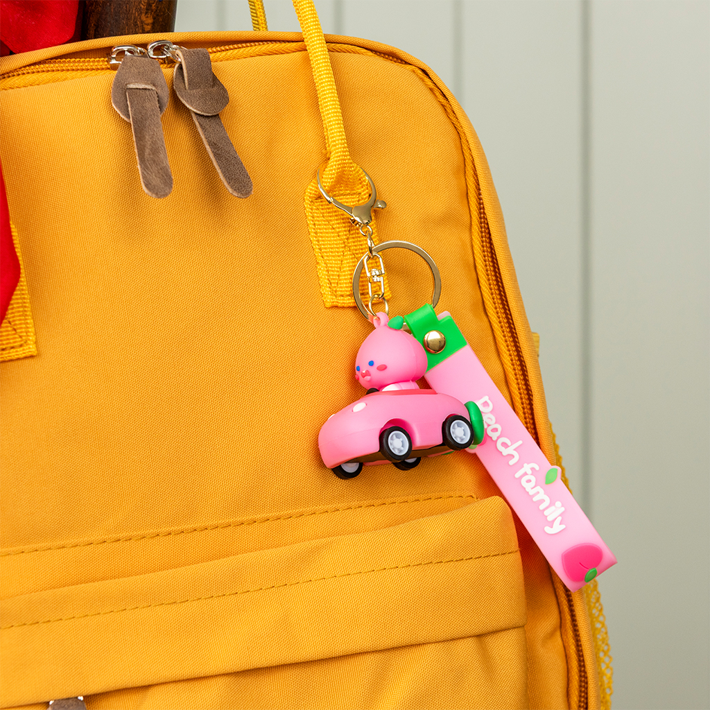 porte-clés bijou de sac - pêche