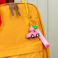 porte-clés bijou de sac - pêche