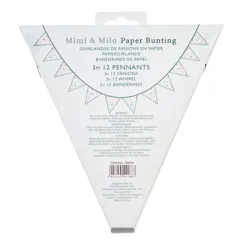 paper bunting - mimi and milo