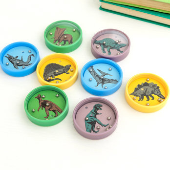 assorted tilt puzzles - prehistoric land
