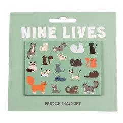 fridge magnet - nine lives