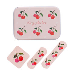 pansements pour enfants en boîte métallique (30 pièces) - little cherry