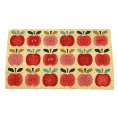 doormat - vintage apple