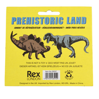 fridge magnet - prehistoric land