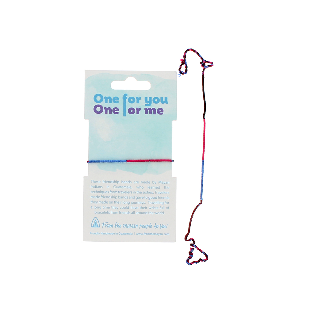 handmade mayan friendship bracelets - assorted