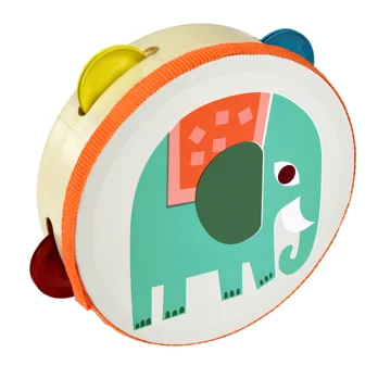 children's tambourine - wild wonders children's tambourine - wild wonders