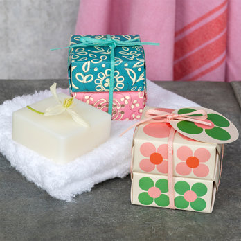 soap bars (set of 2) - daisy gift set
