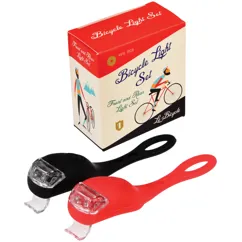 2 led bicycle lights in box - le bicycle 2 led bicycle lights in box - le bicycle