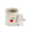 sucrier en grès 225 ml - cherry