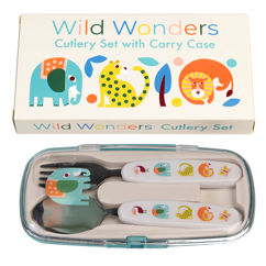 children's cutlery set - wild wonders