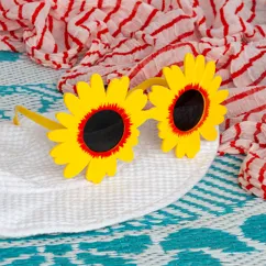 funglasses - yellow sunflower sunglasses funglasses - yellow sunflower sunglasses